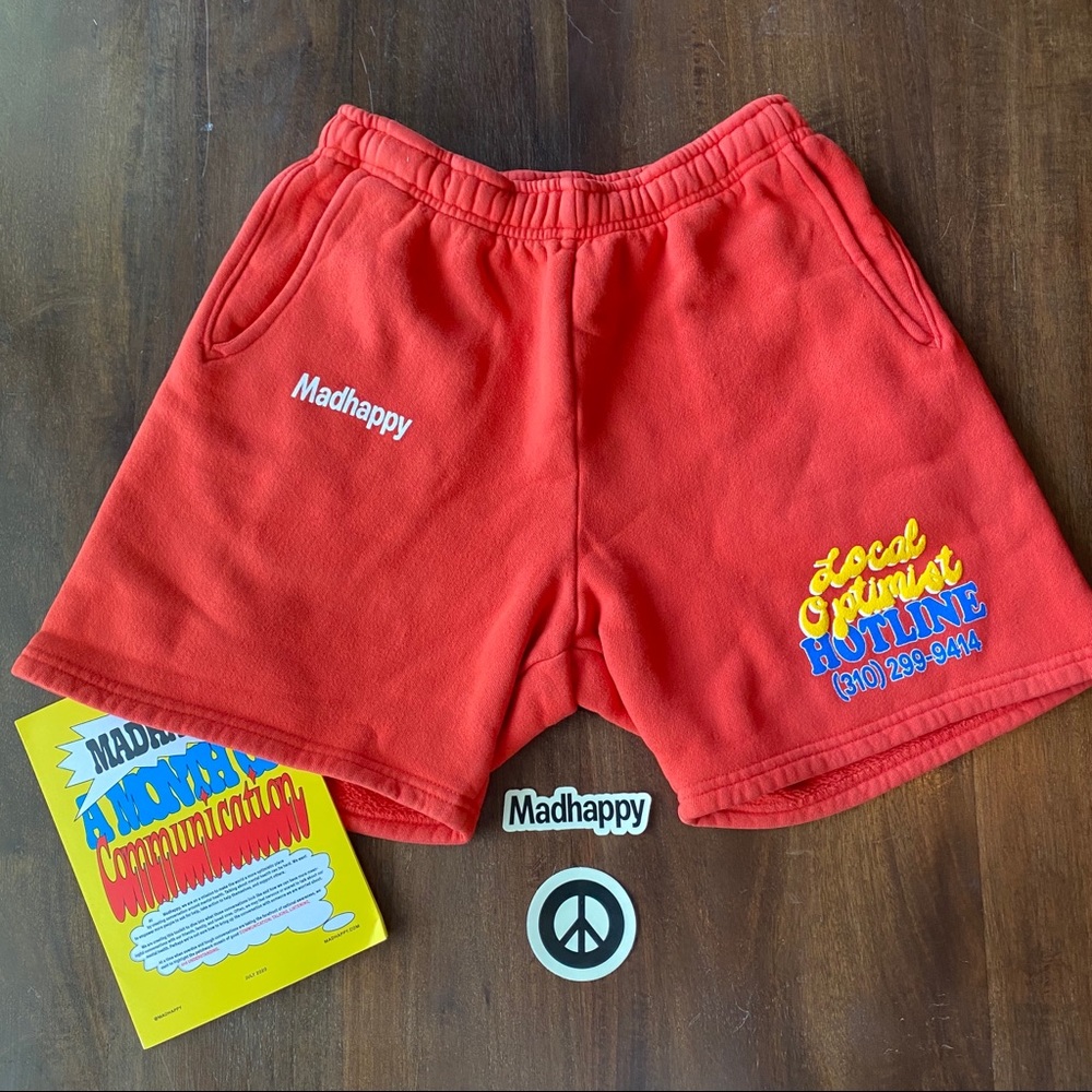 Madhappy Local Optimist Hotline Heritage Shorts